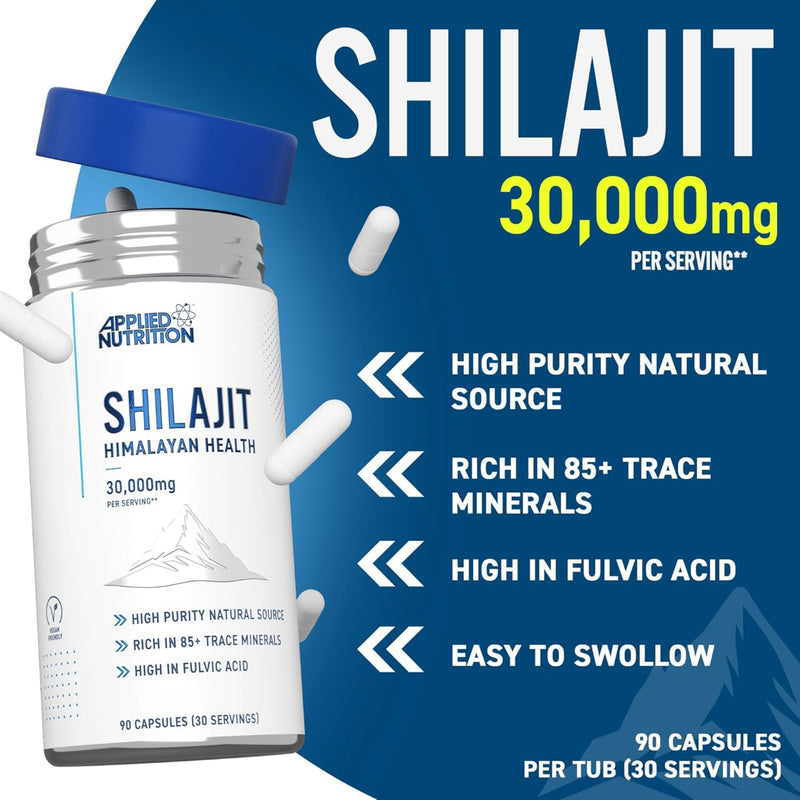 PURE HIMALAYAN SHILAJIT 30 SERVINGS AT GYM SUPPLEMENTS U.S

