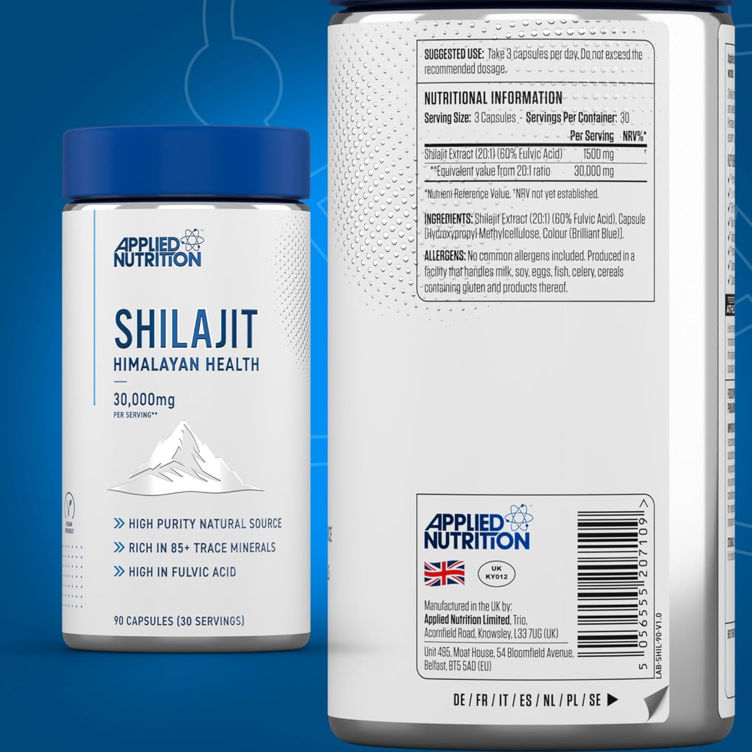 PURE HIMALAYAN SHILAJIT 30 SERVINGS  NUTRITION FACT AT GYM SUPPLEMENTS U.S
