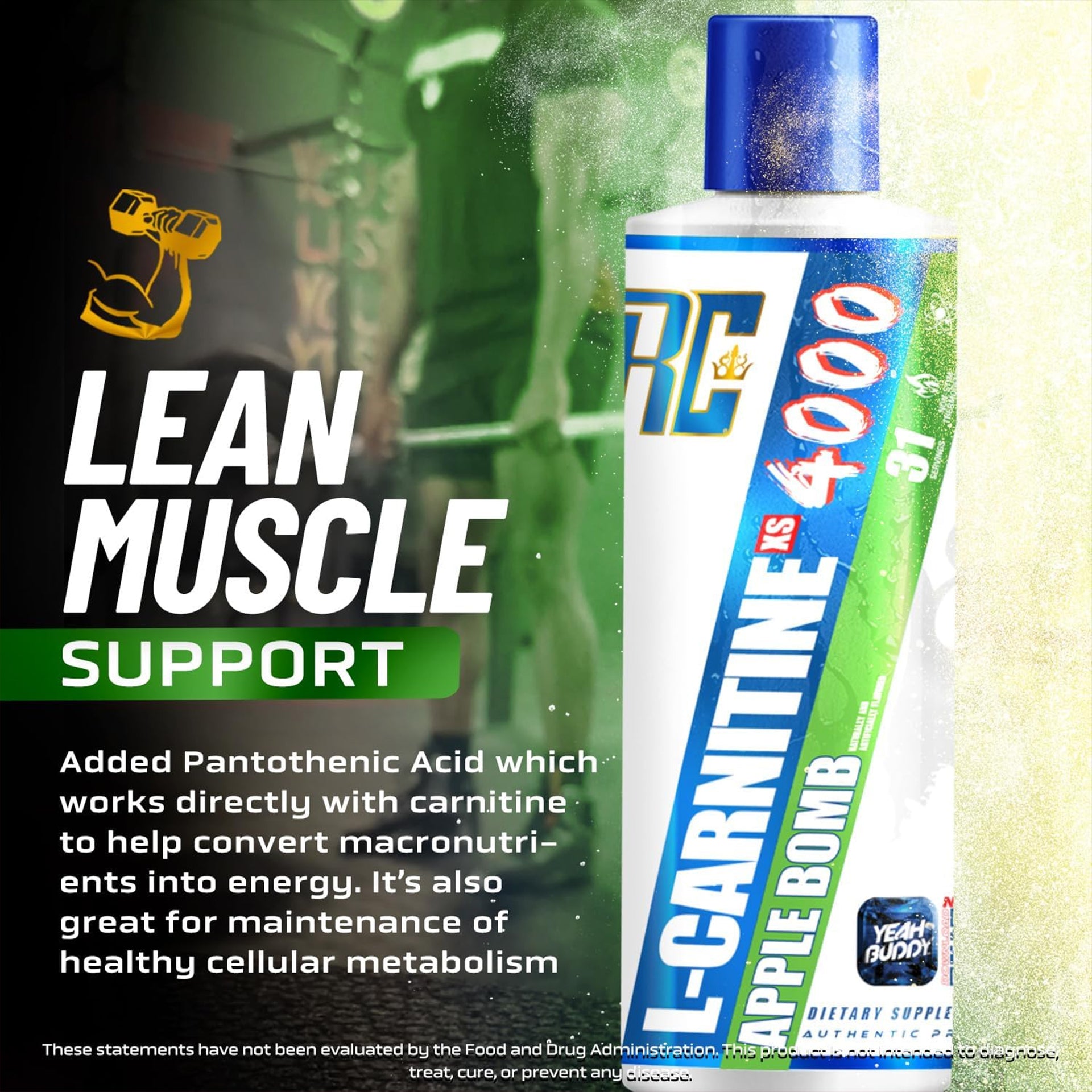 RC L-CARNITINE XS LIQUID 4000MG