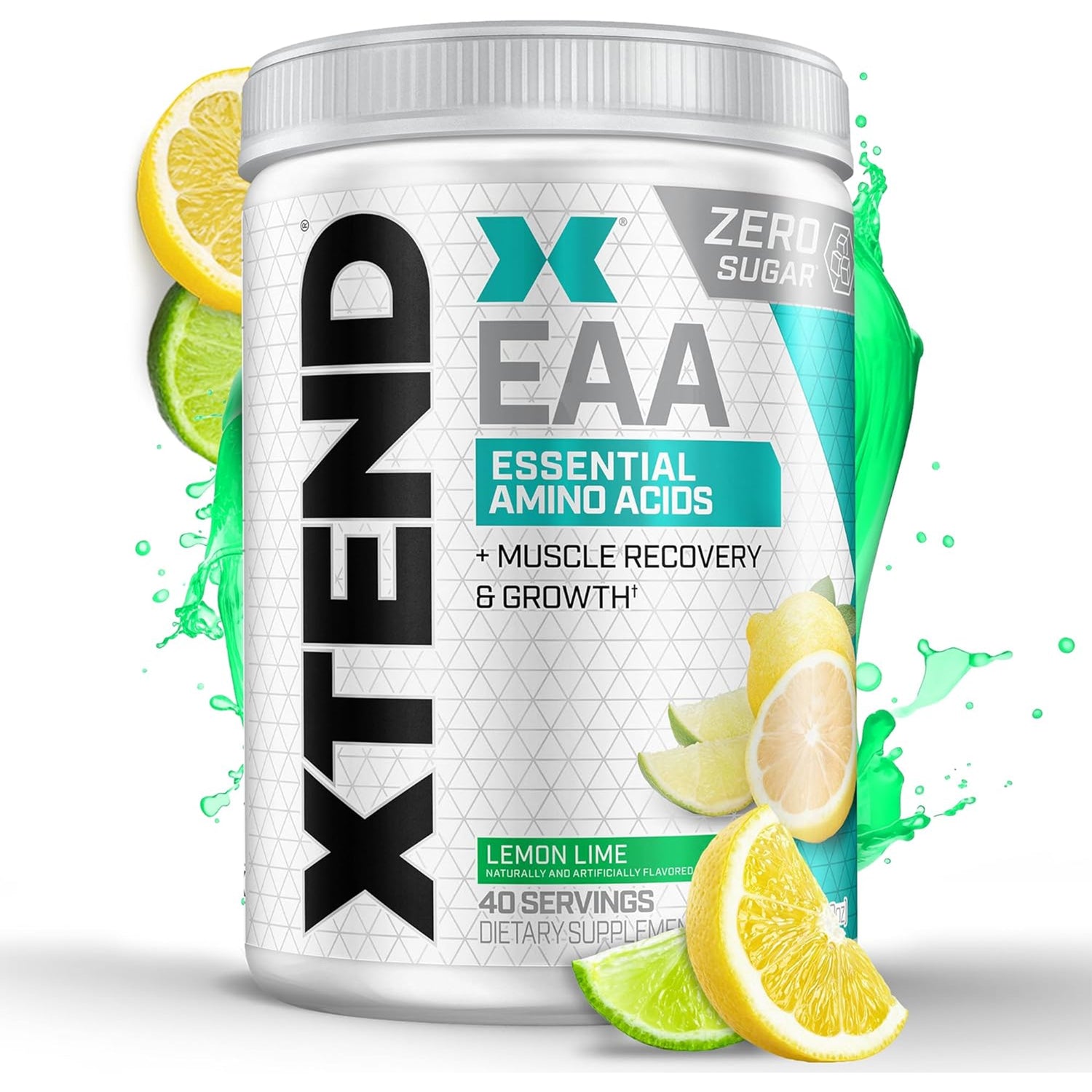 xtend eaa - 40 servings | lemon lime flavour 