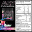 ABE Black Pre-Workout CANDY ICE BLAST Flavor – Explosive Energy & Focus – 315g Pre-Workout Powder – Official Product at Gym Supplements U.S.