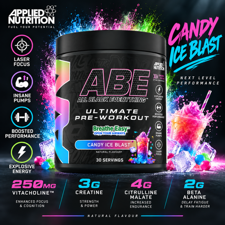 Applied Nutrition ABE Ultimate Pre-Workout Candy Ice Blast 30 Servings