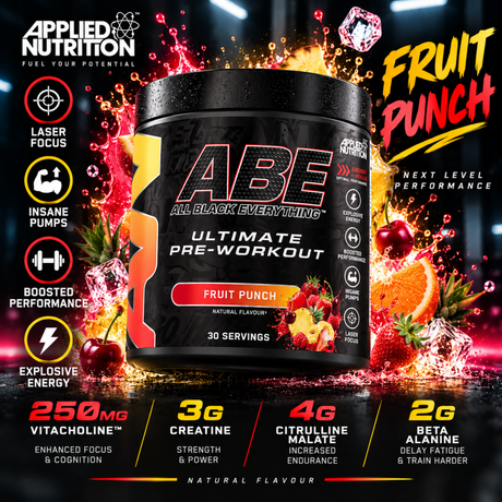 Applied Nutrition ABE Ultimate Pre-Workout Fruit Punch 30 Servings