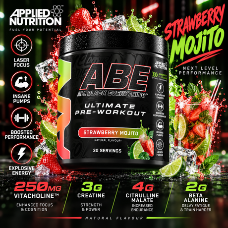 Applied Nutrition ABE Ultimate Pre-Workout Strawberry Mojito 30 Servings