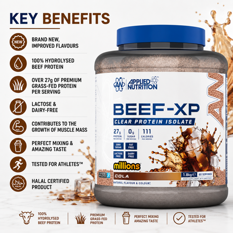 Applied Nutrition Beef-XP Clear Protein Isolate Cola 1.8kg