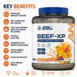 Applied Nutrition Beef-XP Clear Protein Isolate 1.8kg Orange Mango
