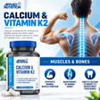Applied Nutrition Calcium & Vitamin K2 for normal muscle function and bone health