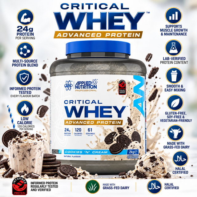 Applied Nutrition Critical Whey Cookies N Cream 2kg