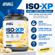 Applied Nutrition ISO-XP Whey Protein Isolate Banana Flavour 1.8kg with 22g protein per serving