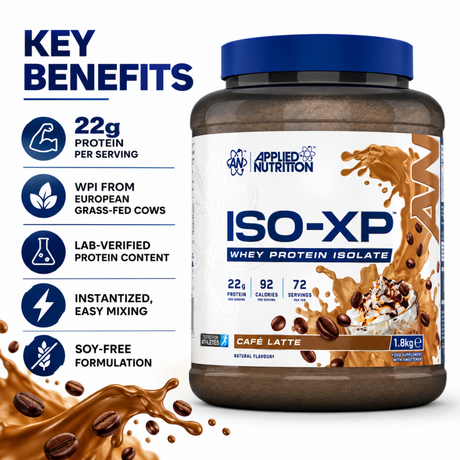 Applied Nutrition ISO-XP Whey Protein Isolate Café Latte 1.8kg