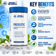 Applied Nutrition Probiotic 10 Billion CFU with 60 capsules and 30 servings