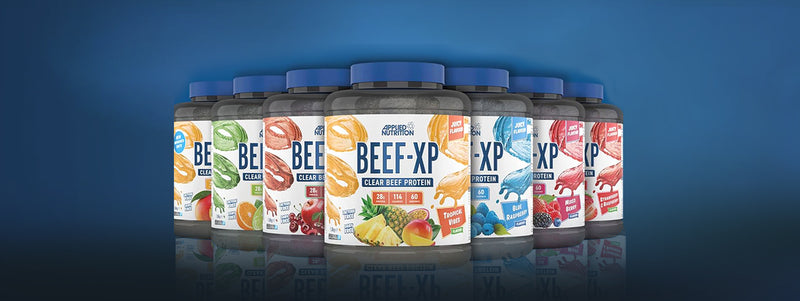 applied nutrition whey protein | beef xp