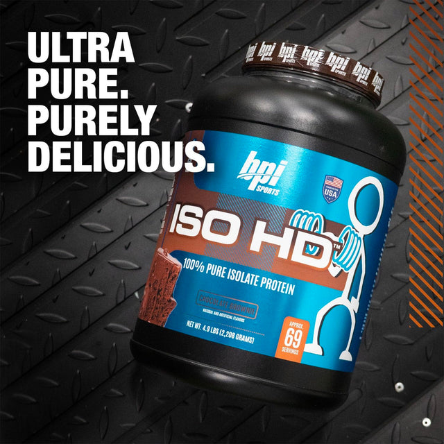 BPI ISO HD - CHOCOLATE BROWNIE FLAVOR | GYM SUPPLEMENTS U.S