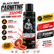 Dexter Jackson Black Series Carnitine 3500mg Liquid Blood Orange Flavour 31 Servings Bottle Gym Supplements US