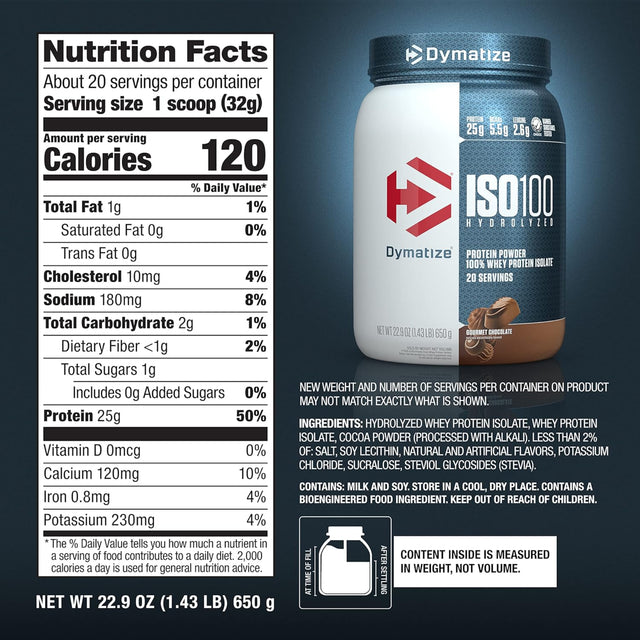 Dymatize ISO100 hydrolyzed whey protein gourmet chocolate flavor being mixed in a shaker bottle, showing easy mixing and smooth solubility