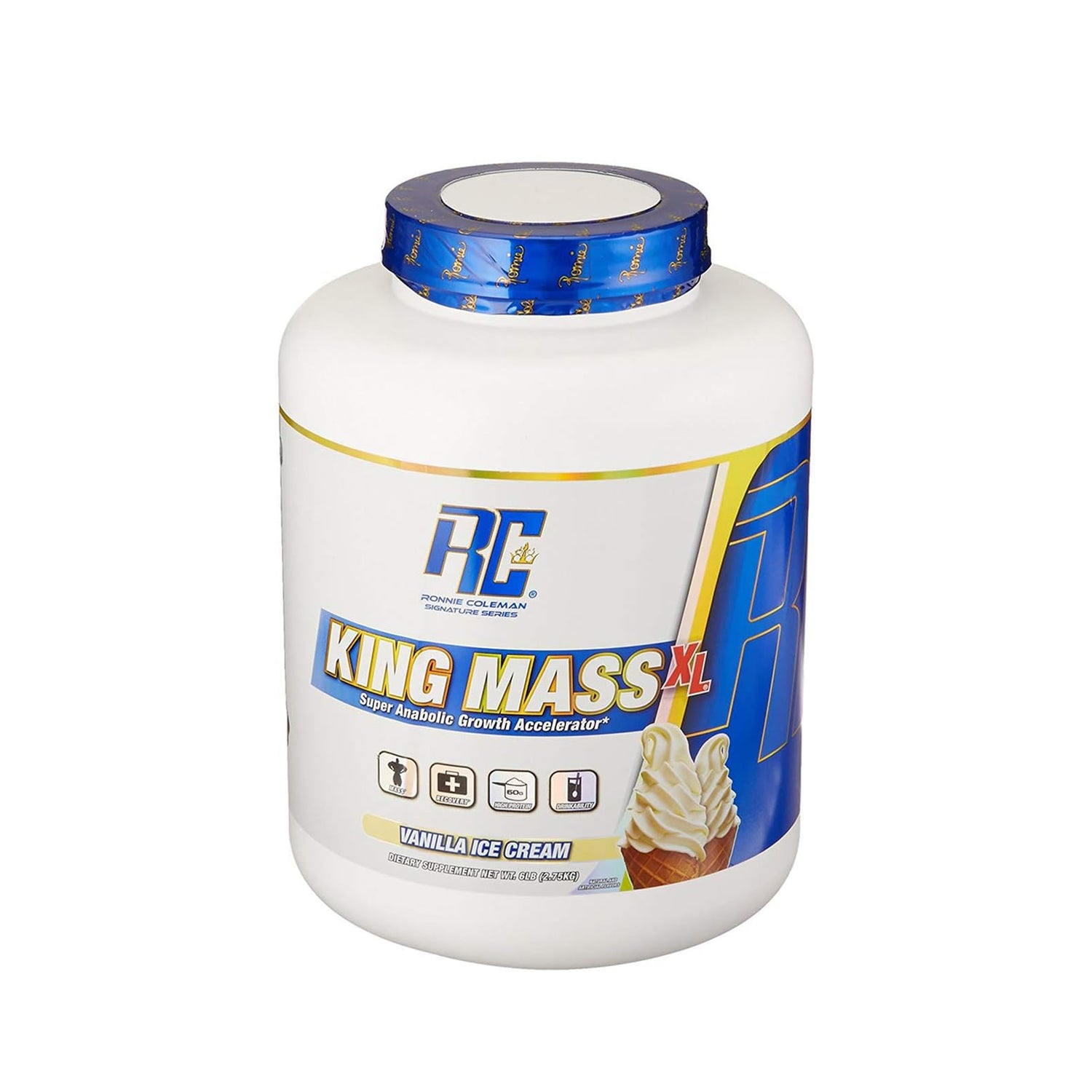 KING MASS XL | VANILLA ICE CREAMFLAVOR | GYM SUPPLEMENTS U.S 