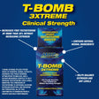 MHP T-BOMB 3 XTREME testosterone booster supplement for muscle building, energy, and strength
