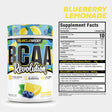 Musclesport BCAA Revolution 10:1:1 in Blueberry Lemonade flavors – Advanced BCAA supplement with glutamine, HICA-DL, and ElectroRev™ for muscle recovery and hydration. Available at Gym Supplements U.S