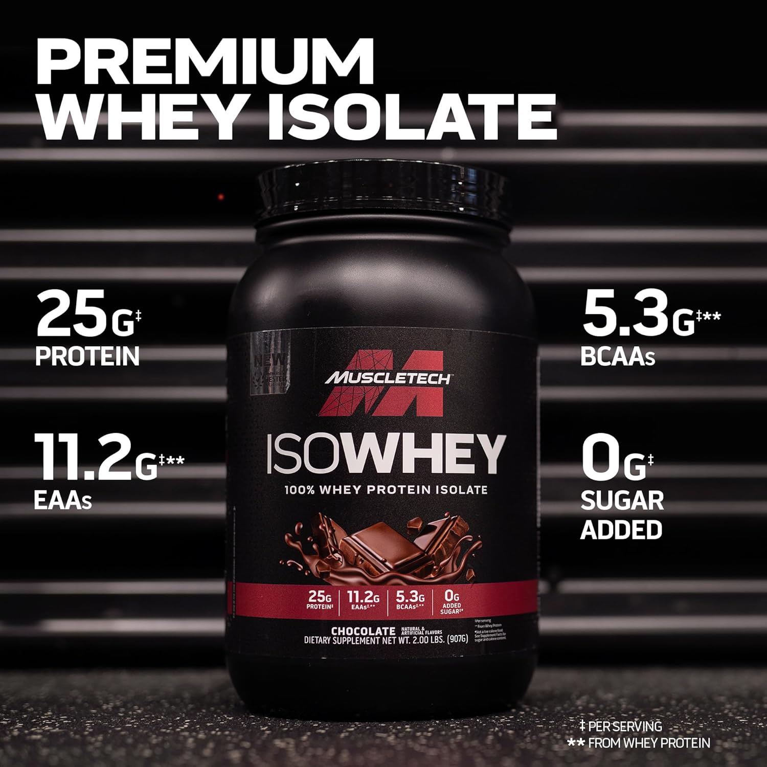 MUSCLETECH NITRO TECH ISOWHEY | 2 LBS | CHOCOLATE  FLAVOUR 