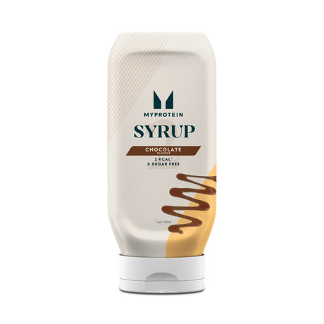 Myprotein Sugar-Free Syrup 400ml Chocolate – Delicious low-calorie, zero sugar chocolate syrup from Gym Supplements U.S