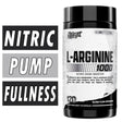 Nutrex L-Arginine 1000 capsules – nitric oxide booster for pump, blood flow and muscle fullness