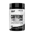 Nutrex Research Caffeine 200 bottle containing 60 capsules for fast-acting energy and alertness