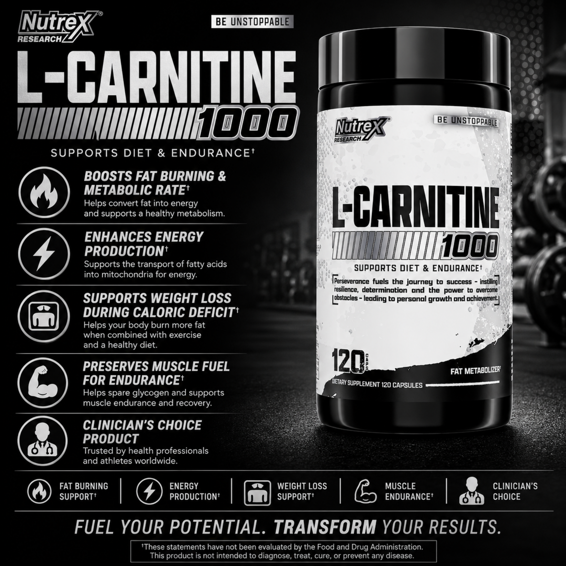 nutrex l carnitine 120 caps L-CARNITINE 1000 BPC-157 Legal Status: FDA Fat Burners Category Size:Standard