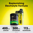 Optimum Nutrition Replenishing Electrolyte Formula Lemon 264g with shaker bottle. Best electrolyte powder for hydration and recovery in Bangladesh.
