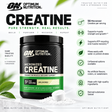 Optimum Nutrition Micronized Creatine with 5g creatine per serving for muscle strength and performance support
