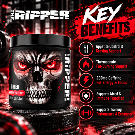 The Ripper Fat Burner Watermelon Candy with 200mg caffeine