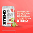 Xtend Original BCAA 7g Strawberry Kiwi Splash – zero sugar electrolyte supplement for hydration and muscle recovery during workouts