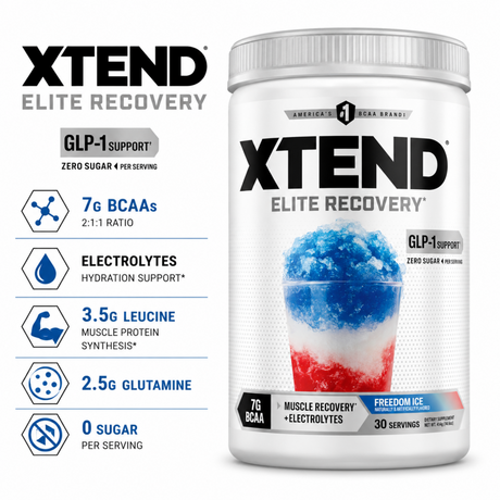 XTEND Original BCAA Elite Recovery - Freedom Ice (30 Servings)