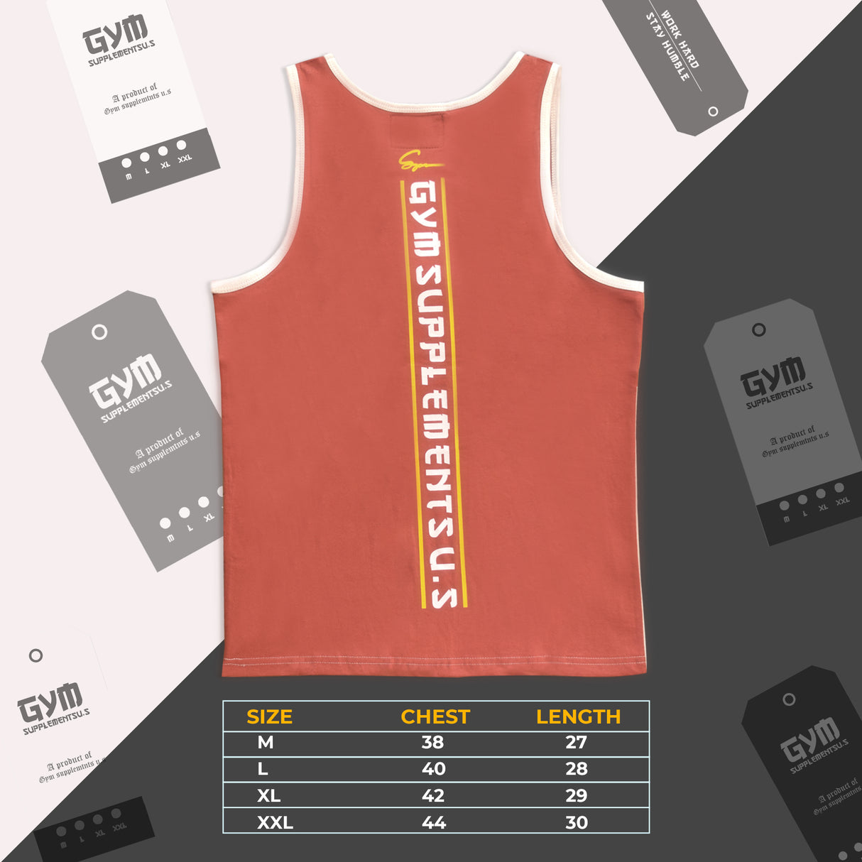 AESTETIC LIFE TANKTOP | GYM SUPPLEMENTS U.S