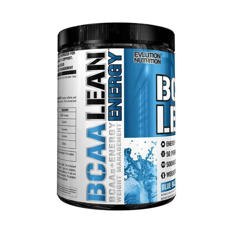 BCAA LEAN ENERGY - BLUE RAZ FLAVOR | GYMSUPPLEMENTSUS.COM