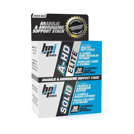 BPI A-HD ELITE™ / SOLID™ | BPI SPORTS | GYMSUPPLEMENTSUS.COM