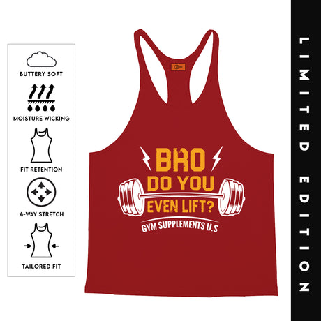 BRO DO YOU EVEN LIFT | STRINGER | GYM SUPPLEMENTS U.S