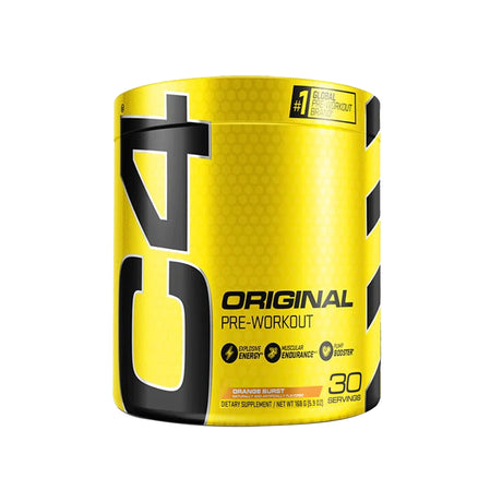 C4 ORIGINAL - 30 SERVINGS | ORANGE BURST FLAVOR | GYMSUPPLEMENTSUS.COM