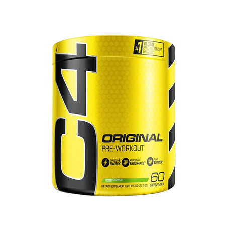 C4 ORIGINAL - 60 SERVINGS | GREEN APPLE FLAVOR | GYMSUPPLEMENTSUS.COM