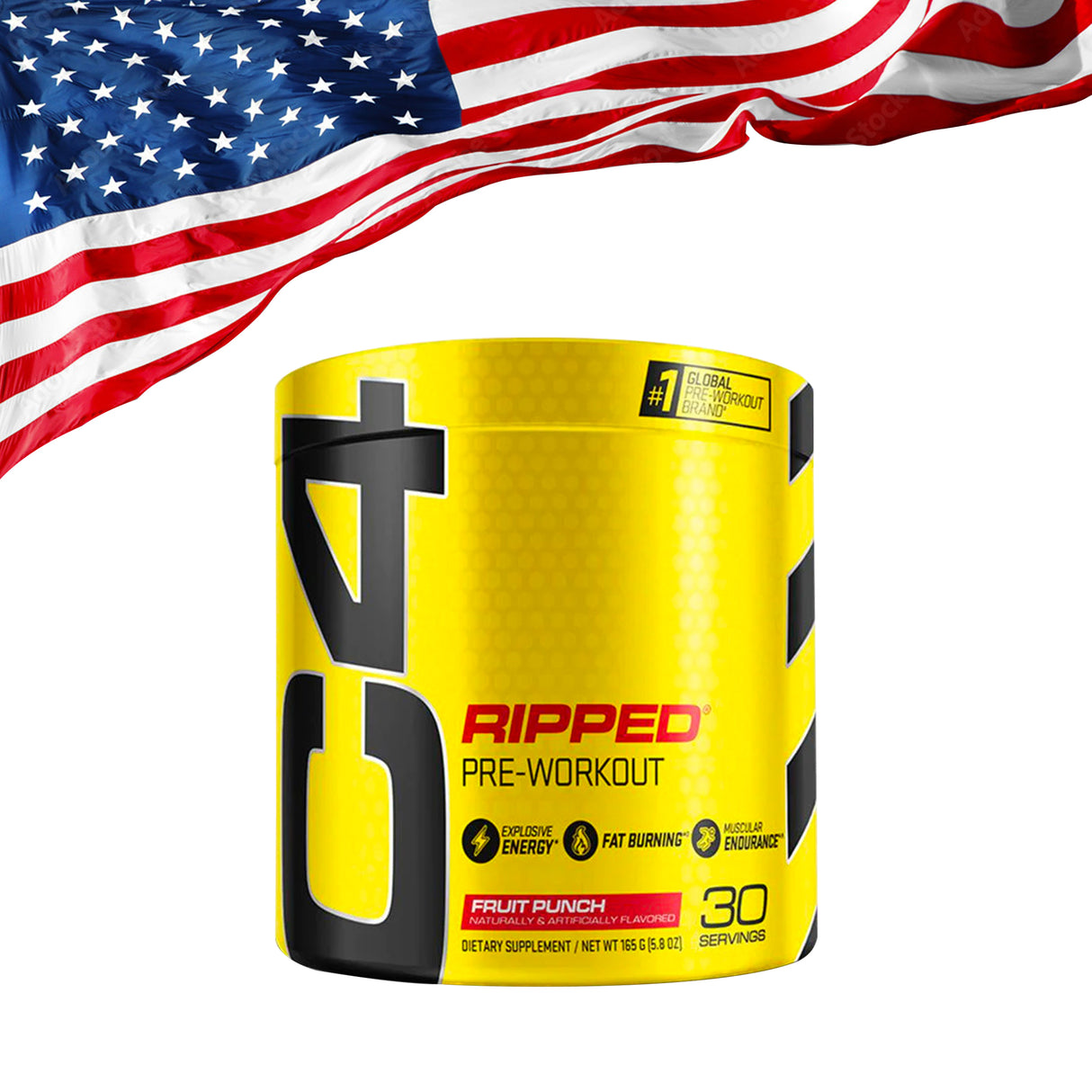 C4 RIPPED | FRUIT PUNCH FLAVOR | GYMSUPPLEMENTSUS.COM