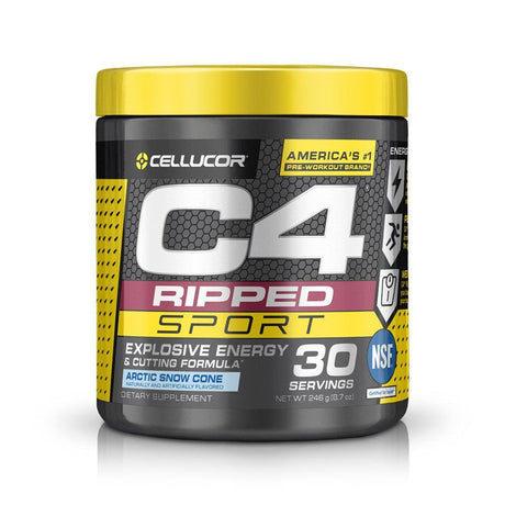 C4 RIPPED SPORT - ARCTIC SNOW CONE FLAVOR | GYMSUPPLEMENTSUS.COM