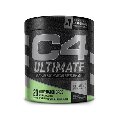 C4 ULTIMATE - 20 SERVINGS | SOUR BATCH BROS | GYM SUPPLEMENTS U.S