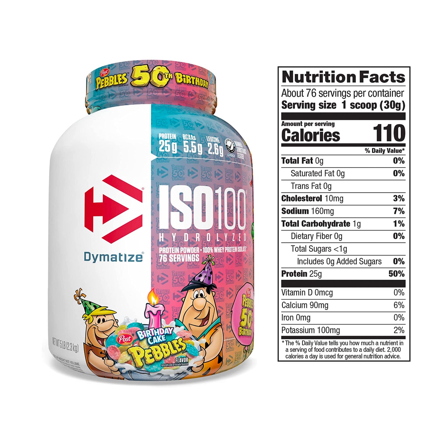 PEBBLES BIRTHDAY CAKE | ISO100 | GYM SUPPLEMENTS U.S