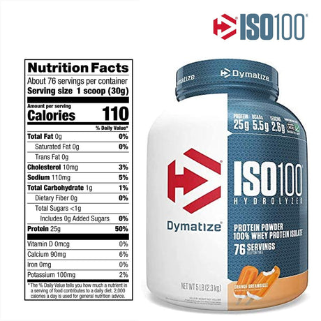 ISO100 HYDROLYZED | ORANGE DREAMSICLE FLAVOR