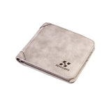 FROSTED LEATHER WALLET | GRAY COLOR | GYM SUPPLEMENTS U.S