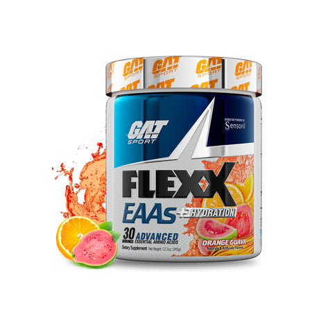 GAT FLEXX EAAs | ORANGE GUAVA FLAVOR | GYM SUPPLEMENTS U.S 