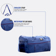 GYM BAG - BLUE COLOR | GYM SUPPLEMENTSUS.COM 