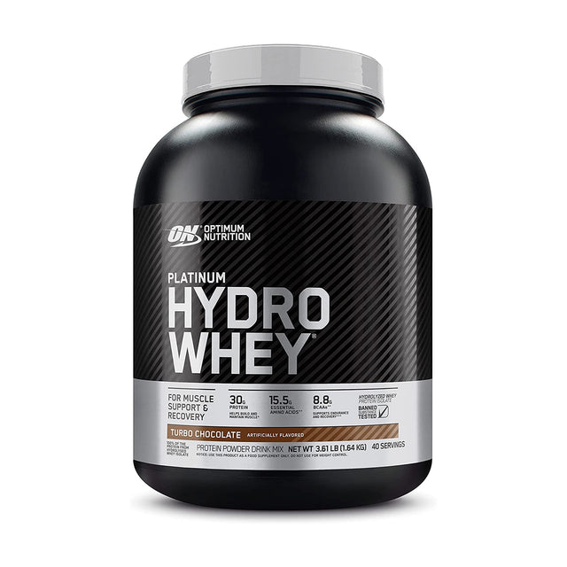 PLATINUM HYDROWHEY | TURBO CHOCOLATE FLAVOR | GYM SUPPLEMENTS U.S