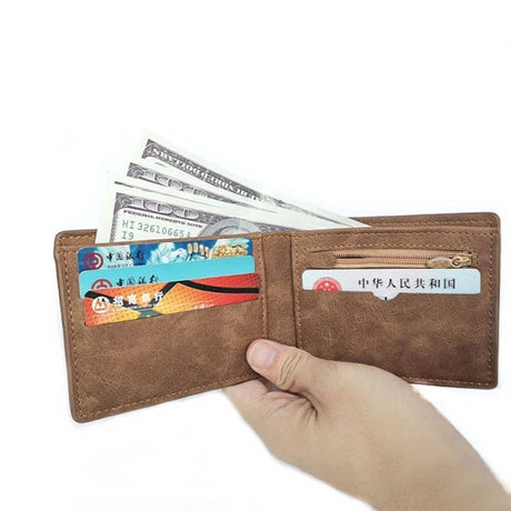 PU LEATHER WALLET |  GYM SUPPLEMENTS U.S 
