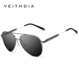 VEITHDIA  ALUMINIUM MEN SUNGLASS POLARIZED