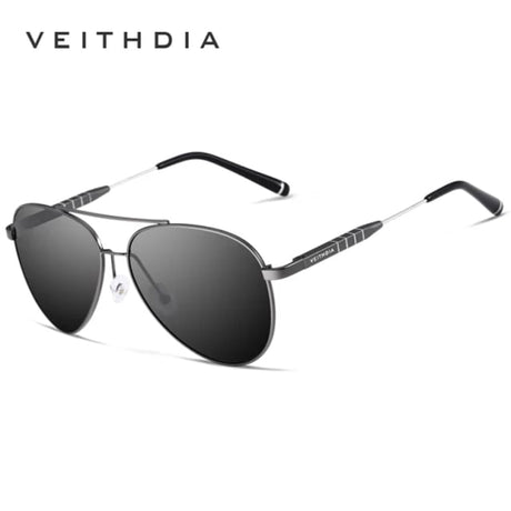 VEITHDIA  ALUMINIUM MEN SUNGLASS POLARIZED